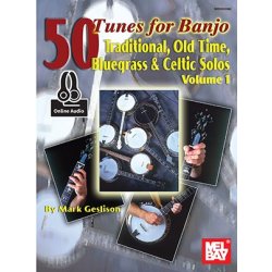 Mark Geslison: 50 Tunes For Banjo, Volume 1 (Book/Online Audio)