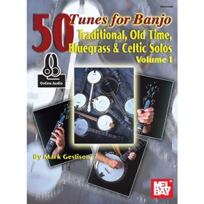 Mark Geslison: 50 Tunes For Banjo, Volume 1 (Book/Online Audio)