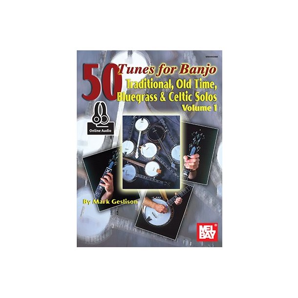 Mark Geslison: 50 Tunes For Banjo, Volume 1 (Book/Online Audio)