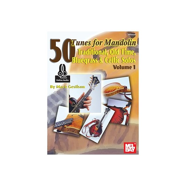 Mark Geslison: 50 Tunes For Mandolin - Volume 1 (Book/Online Audio)