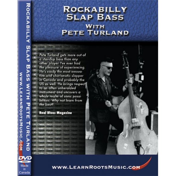 TURLAND PETE ROCKABILLY SLAP BASS UPRIGHT BASS DVD