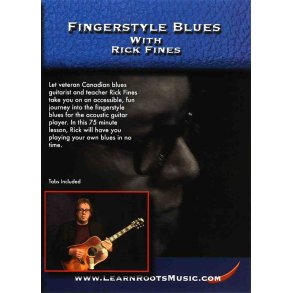 FINES RICK FINGERSYTLE BLUES GUITAR DVD