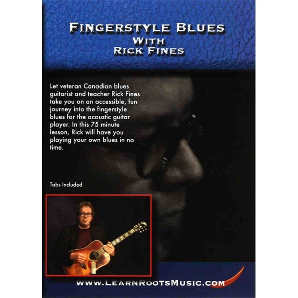 FINES RICK FINGERSYTLE BLUES GUITAR DVD