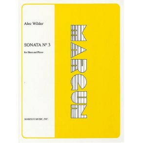 Alec Wilder: Sonata No.3