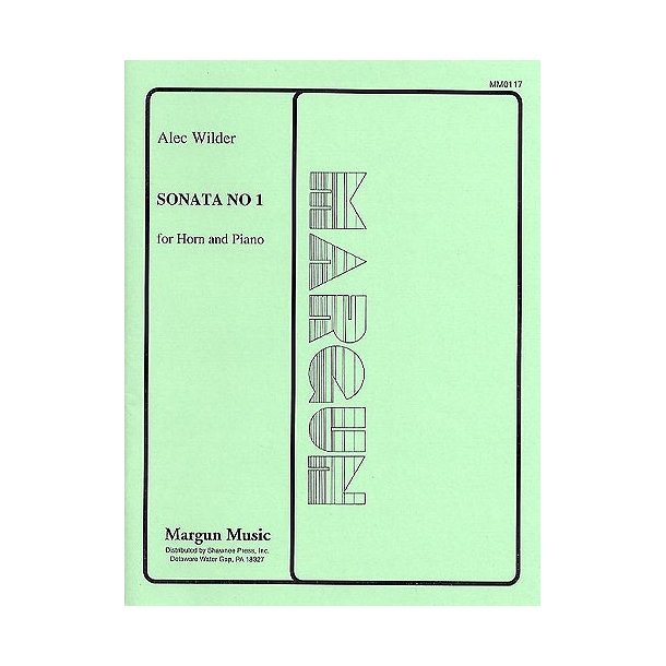 Alec Wilder: Sonata No.1 (Horn and Piano)