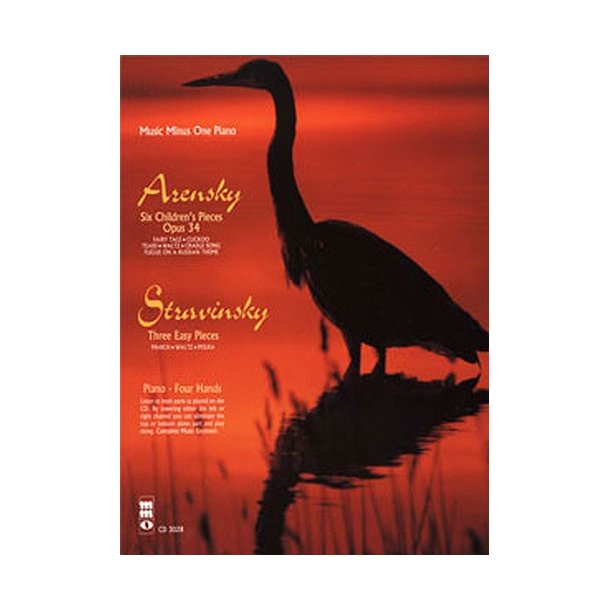 Music Minus One - Anton Stepanovich Arensky: 6 Pi&egrave;ces Enfantines Op.34; Igor Stravinsky: 3 Easy Pieces
