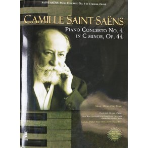 Camille Saint-Saens: Piano Concerto No. 4 In C Minor, Op.44 (Book/CD)