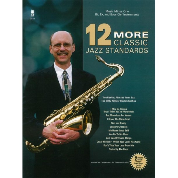12 More Classic Jazz Standards (Book/2CDs)