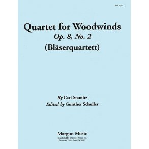 Carl Stamitz: Quartet For Woodwinds Op.8 No.2