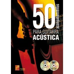 50 Acompa&ntilde;amientos Para La Guitarra Ac&uacute;stica (Book/CD/DVD)
