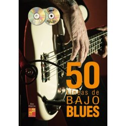 50 L&iacute;neas De Bajo Blues (Book/CD/DVD)
