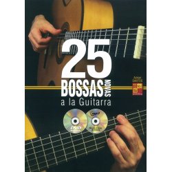 Adrian Santos: 25 Bossas Novas A La Guitarra (Book/CD/DVD)