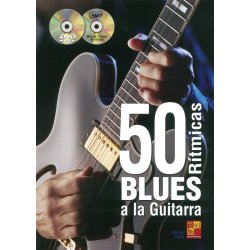 Manuel Haya: 50 Blues Ritmicas A La Guitarra (Book/CD/DVD)