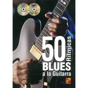 Manuel Haya: 50 Blues Ritmicas A La Guitarra (Book/CD/DVD)