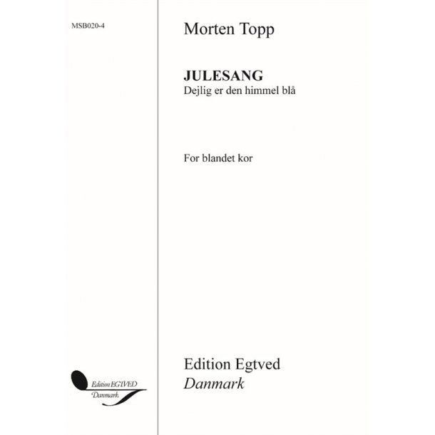 Topp (Arr.): Julesang (SATB) - SATB - Stepnote