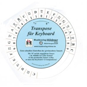 Transponierscheibe Für Keyboard