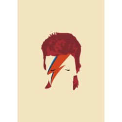 Pop Art: Bowie - Greeting Card