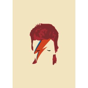 Pop Art: Bowie - Greeting Card