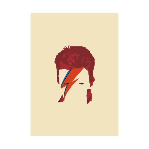 Pop Art: Bowie - Greeting Card