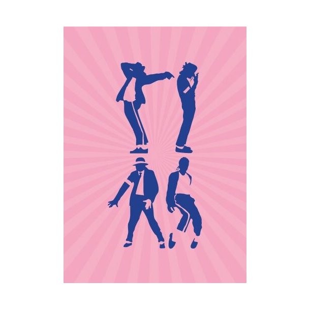 Pop Art: Michael Jackson - Greeting Card
