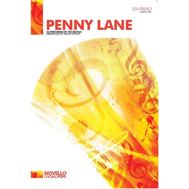 The Beatles: Penny Lane (SSA/Piano)
