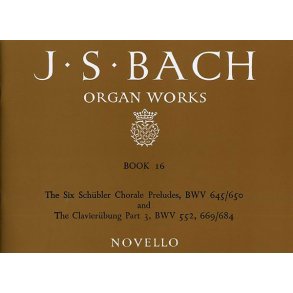 J.S. Bach: Organ Works Book 16