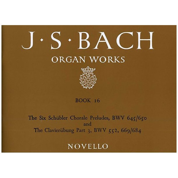 J.S. Bach: Organ Works Book 16