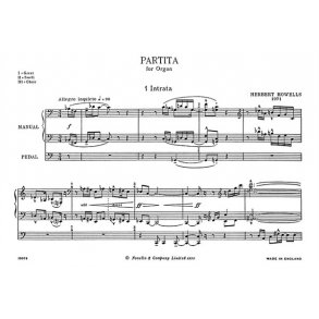Herbert Howells: Partita for Organ