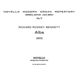 RR Bennett: Alba for Organ