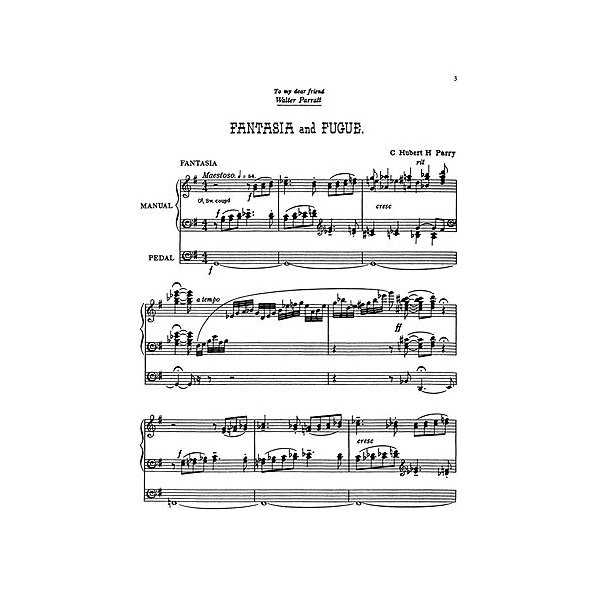 C. Hubert Parry: Organ Album Book 1