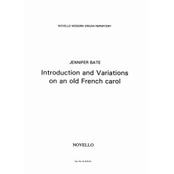 Bate: Introduction And Variations On An Old French Carol
