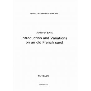 Bate: Introduction And Variations On An Old French Carol