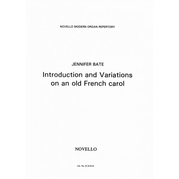 Bate: Introduction And Variations On An Old French Carol