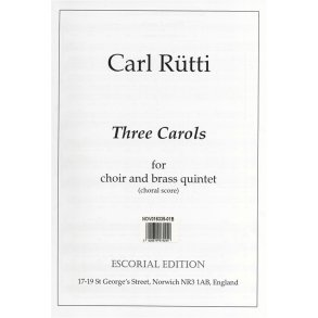 Carl Rtti: Three Carols (Choral Score)