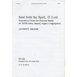 Anthony Milner: Send Forth Thy Spirit O Lord
