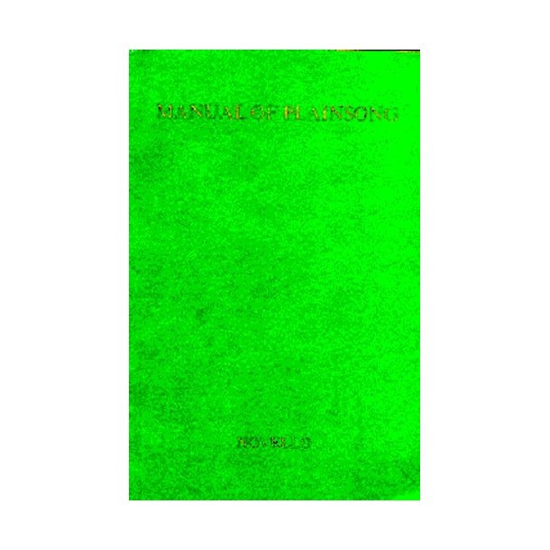 A Manual Of Plainsong