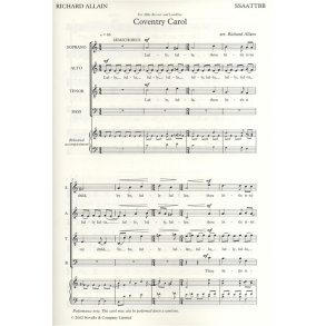 Richard Allain: Coventry Carol