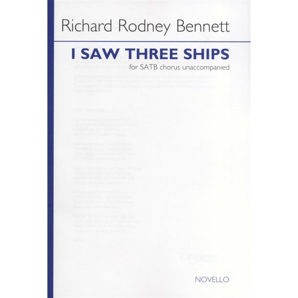 Richard Rodney Bennett: I Saw Three Ships