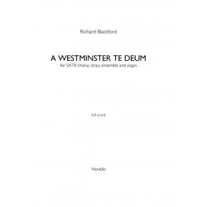 Richard Blackford: A Westminster Te Deum