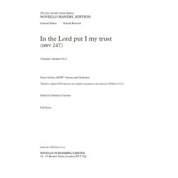 Handel Lord Put Trust (Cranmer) Fs