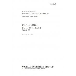 Handel Lord Put Trust (Cranmer) Pts