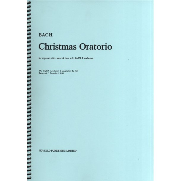 J.S.Bach: Christmas Oratorio Vocal Score (Troutbeck)