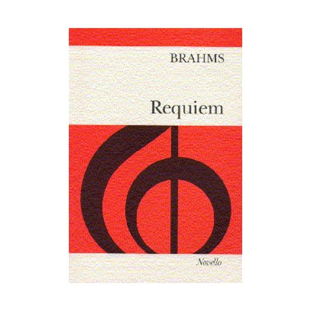 Johannes Brahms: Requiem Op.45 (Novello Vocal Score)