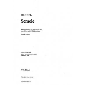 Handel: Semele (Abridged Edition)- Vocal Score