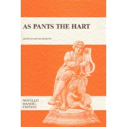G.F. Handel: As Pants The Hart (Vocal Score)