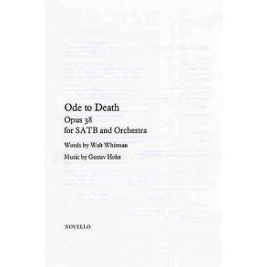Gustav Holst: Ode To Death Op.38 (Vocal Score)