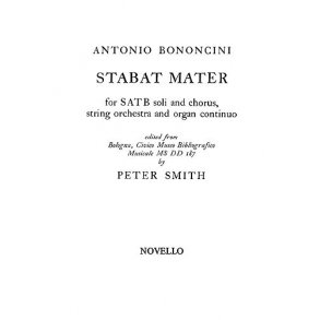 Giovanni Bononcini: Stabat Mater (Vocal Score)