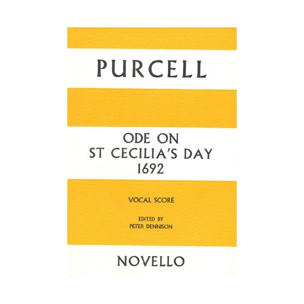 Henry Purcell: Ode On St Cecilia's Day
