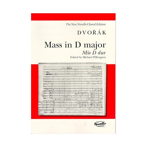 Antonin Dvorak: Mass In D Op.86 (Vocal Score)