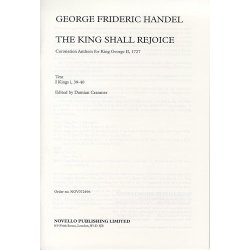 G.F. Handel: The King Shall Rejoice
